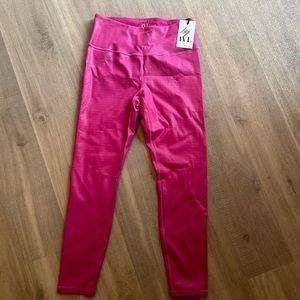 IVL Collective Shimmer Pink High Rise Leggings Sparkle BRAND NEW Barbiecore